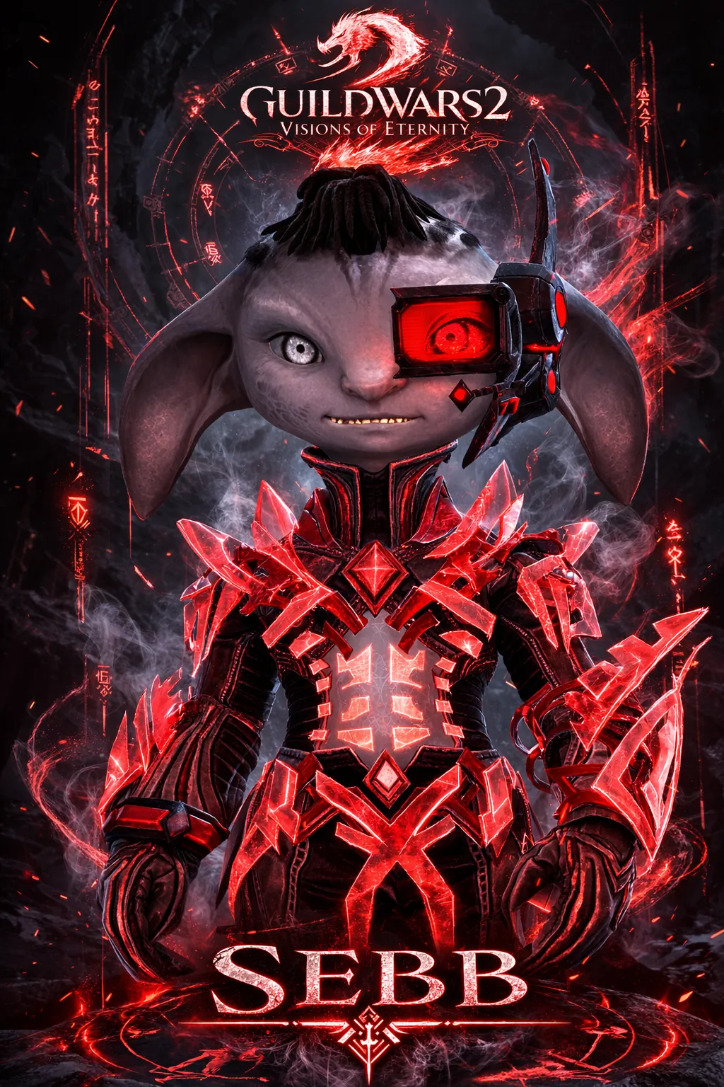 Poster for Sebb from Guild Wars 2